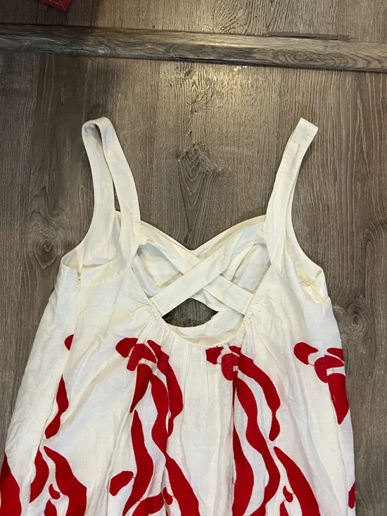 Anthropologie Front Cutout Maxi Dress plus size - Picture 11 of 13